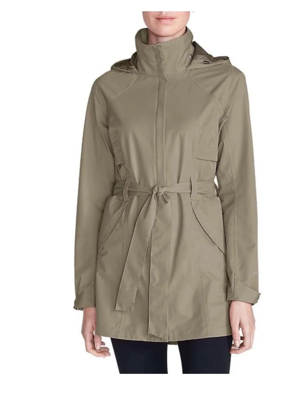 Eddie Bauer Kona Travex Rain Trench Coat